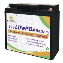 EU 12.8V 6Ah 10Ah 12Ah 20Ah 25Ah 30Ah 50Ah Litowo-żelazowa akumulator słoneczny z akumulatorem BMS