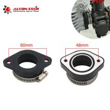 Alconstar-Motorrad Pit Dirt Bike Vergaser Adapter Ansaug-Mainfold-Rohr für MIKUNI VM24 PWK 21, 24, 26, 28, 30, 32, 34 mm PE28