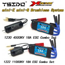 X-TEAM 1222 1230 4500KV 11000KV Mini Bürstenlosen Motor 18A ESC für Mini-Z 1/28 1/32 1/36 Remote control RC Auto Ersatz