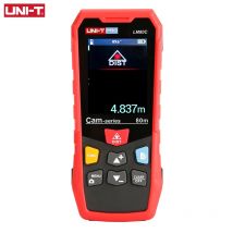 Medidor de distancia láser UNI-T, telémetro Digital de 80M, 120M, 200M, regla electrónica, asistido por cámara