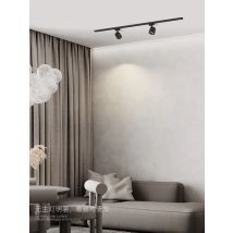 Aisilan Led Track Light Heads Spotlights Track Surface Mounted Lamp 7W Aluminum Track Rail Lighting Fixture For Living Room Shop