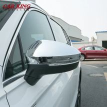Für Volkswagen VW Tiguan MK2 2017-2019 ABS Chrom Auto Rückspiegel Schutz Shell Abdeckung Seite Spiegel Außen Trim aufkleber