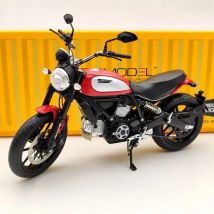 Tsm 1:12 für d ~ cati scrambler icon 803cc rosso tsmmc004 rote motorrad druckguss modelle