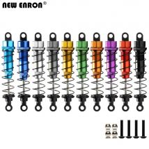 NEW ENRON Aluminum Alloy 75MM 80MM 90MM Oil Shock Absorber 2Pcs For 1/10 RC Cars for Adults Axial SCX10 D90 Tamiya CC01