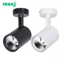 LED-Strahler, Downlight, 7 W, 10 W, 20 W, 30 W, oberflächenmontierte COB-Deckenleuchte, Strahler kann gedreht werden, Bekleidungsgeschäft, Ausstellungsraum, AC220 V