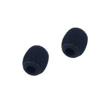 Canfon 2pcs Foam Windscreen Covers with Silicone Holder Compatible for Sanken COS-11D/Detiy Lav Mic with diameter of 3.5-4.5mm