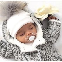 Baby Wintermützen Baby Pom Pom Neugeborene Fotoprops Kinder Kinder Mütze Junge Accessoires Kleinkind Mädchen Junge Kinder Mütze Motorhaube Babymützen