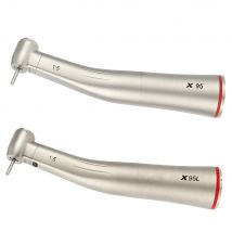 Push Button 1:5 Increasing High Speed Dental Contra Angle Handpiece X95/X95L Inner Water Spray Red Ring Air Turbine