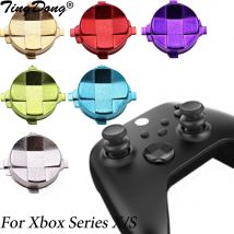 Chrom Thumbs tick Sticks analoge Kreuz knöpfe Dpad D-Pad Taste Richtungs taste für Xbox Serie X S Controller Joystick