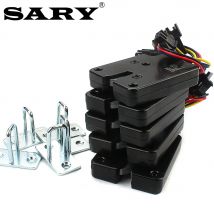 Cerradura electrónica para puerta de armario pequeña, 5 piezas, DC3v5v12v, cerradura de puerta para máquina expendedora, cerradura de control eléctrico, mini cerradura para cajón de gabinete