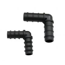 10 Pz DN16 DN20 Gomito Spinato Giardino Acqua Connettori Angolo di 90 Gradi Giunti Curvatura Giardino Agricoltura Raccordi Connettori Per Tubi Flessibili