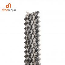 Dreanique 1PC Punte per fresa per mais in metallo duro solido 3.1mm 4mm 6mm 8mm PCB Fresa CNC Utensili per fresatura per taglio legno