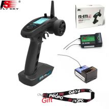 Neue Flysky FS-GT5 2,4G 6CH Sender fernbedienung mit FS-BS6 6CH Empfänger Gebaut-in Gyro Fail-sicher für RC Auto Boot
