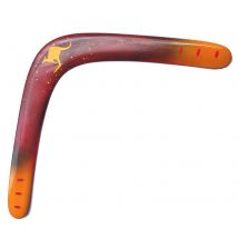 Boomerang in legno fatto a mano, lancio e cattura disco volante per giochi all'aperto, giocattoli da prato