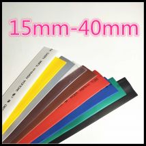 1 meter 2:1 9 Farben 15mm 16mm 18mm 20mm 22mm 25mm 28mm 30mm 35mm 40mm Schrumpf Schrumpf Schlauch Rohr Draht Dropshipping