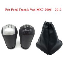 5 Speed Gear Shift Knob Shifter Lever Gaiter Boot Cover Collar for Ford Transit Van MK7 2006 2007 2008 2009 2010 2011 2012 2013