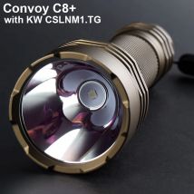 Convoy C8 Plus z KW CSLNM1.TG Led przenośna latarka latarka 6500K latarka High Power 18650 lampa taktyczna Latarka Linterna