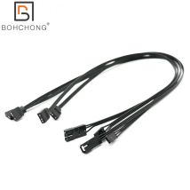 Corsair Fan RGB ARGB Adapterkabel HD LL120 140 QL 3Pin 4Pin Lüfter auf 5V 3Pin RGB LED Kabel 50cm
