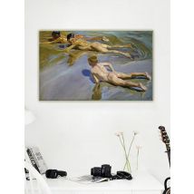 Joaquin Sorolla "Children on the beach" Canvas Oil Painting Artwork Picture Aesthetics Wall Decor Home Living Room Decoration