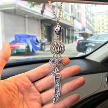 Muslimischen Zulfikar Schwert von Imam Ali Auto Rückspiegel islam Auto Anhänger Hängen