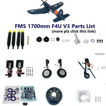 FMS 1700mm 1,7 m F4U Corsair V3 Teile Propeller Spinner Motor Welle Bord Montieren Fahrwerk Einziehen RC Flugzeug flugzeug Flugzeuge