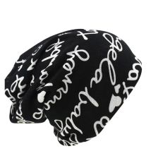 New Women's Warm Autumn Knitting Letter Style Spring Hat Ladies Beanie Scarf Dance Girls Gorros Women Skullies Bonnet Hats