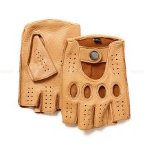 Chic Ungefüttert Hirschleder Handschuhe Für Männer Männlichen Hohe Qualität Super Weich Echtes Leder