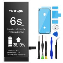 Perfine Bateria für iphone 6S 2370mAh Ersatz Li-Polymer Installation 6S Batterie mit Repair Tool Kits