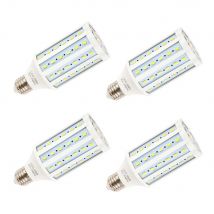 4pcs 20W LED lampadine per illuminazione a mais ad alta luminosità per fotografia E27 Base bianco freddo luce gialla calda per softbox Studio fotografico Video