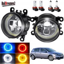 Faro fendinebbia Angel Eye per Opel Astra G H 1998-2010 (compatibile solo con i modelli OPC VXR) Lampada fendinebbia H11 con anello luminoso DRL 20W 12V