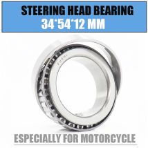 34*54*12 mm 1PC Lenkkopflager 345412   Kegelrollen-Motorradlager