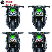 Für KAWASAKI Z1000 Z 1000 2014 2015 2016 Motorrad Zubehör 3D Front Verkleidung Scheinwerfer Aufkleber Wache Aufkleber Schützen licht
