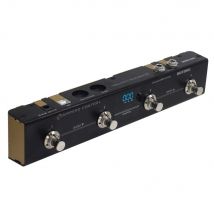 HOTONE Ampero Control 4-Tasten-Fußschalter, unterstützt Standard-USB-Bluetooth-MIDI-Controller, Volume Expression 2-in-1-Pedal EC-4