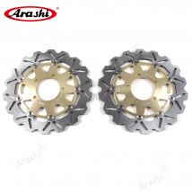 ARASHI ER6N/ER6F Disco Freno Anteriore CNC Rotore Galleggiante Per KAWASAKI ER-6N/ER-6F 650 2006 - 2015 2007 2008 2009 2010 2011 2012