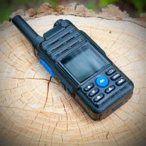 Kopfhörer Desktop-Ladegerät 4G GPS Zello Walkie Talkie Long Range Mobile Ham POC Radio Amateur