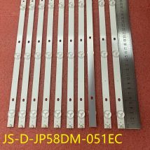 10pcs/set LED bar 5LED for TD SYSTEMS K58DLJ10US polaroid 58 tvled584k01 JS-D-JP58DM-051EC(81225) E58DM100 3030-5S1P