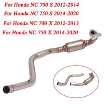 Slip Auf Für Honda NC700S NC750S NC700X NC750X 2012-2020 Jahre Motorrad Auspuff Flucht Geändert