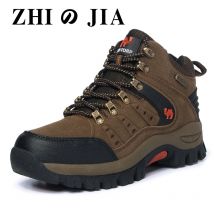 Outdoor Trekking Schuhe herbst Winter Männer Wasserdichte Wanderschuhe Berg Stiefel Aus Echtem Leder