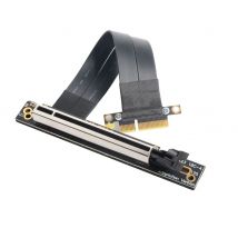PCI-E 4X 16X Riser Erweiterung Kabel PCI Express PCIe X4 Zu X16 Extender Adapter Kabel 0,05 m - 1m 90 grad