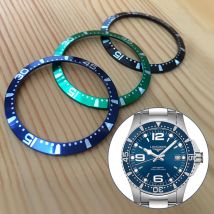 Aluminium-Uhrenlünetteneinsätze für Longines HydroConquest Automatic 39 mm Herrenuhrenteile