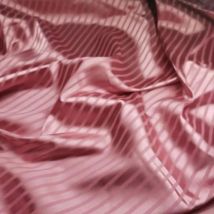 Jacquard Streifen Stretchy Satin Imitation Silk Kation Qualifizierte Charmeuse Stoff