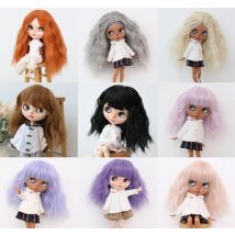 9-10 inch Blyth Wig  A Collection Of Instant Curly Hair