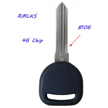New Replacement Transponder Ignition Chip Key Uncut B111 Blade Blank 46 Chip Key Fit For Cadillac