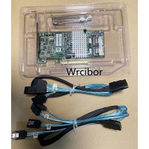 LSI 9267-8i 2208 Wichtigsten Contreller Karte PCIEx8 6GBps 512M Unterstützung + SFF-8087 zu (4) 7-pin SATA kabel