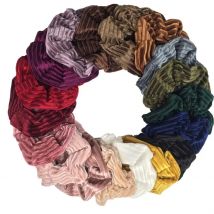 6/1 stücke Samt Scrunchies Elastische Gummi Haar Bands Frauen Mädchen Weiche Feste Stirnbänder Pferdeschwanz Halter Haar Seil Krawatte zubehör