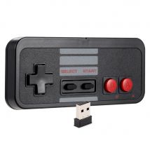 Joystick Gamepad Controller USB Wireless da 2.4GHz compatibile con giochi NES retrò per PC Windows 10/8/7 MAC Linux Raspberry Pi
