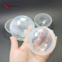 50Pcs 2.6Inch Vending Machine Toy Capsules 65MM Empty Full Transparent  Round Capsules Bulk Gumball Machine Surprise Ball
