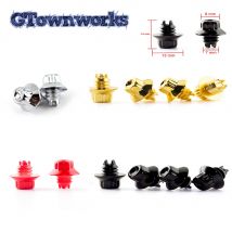 100 stücke 13x7mm Felge Nieten Muttern Studs Lip Schraube Bolzen Mutter Kappe Reifen Auto Clips Fit für D010 Externe Teile Auto Zubehör