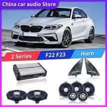 Auto Hochtöner Mitten Lautsprecher Subwoofer Für BMW F22 F23 2 Serie 220i M225i M235i Hohe Qualität Horn lautsprecher Audio Abdeckung bass