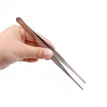 1PC Tweezers 12.5cm/14cm/16cm/18cm/20cm/25cm/30cm Stainless Steel Medical Dental Precision Long Straight Forceps Tweezers